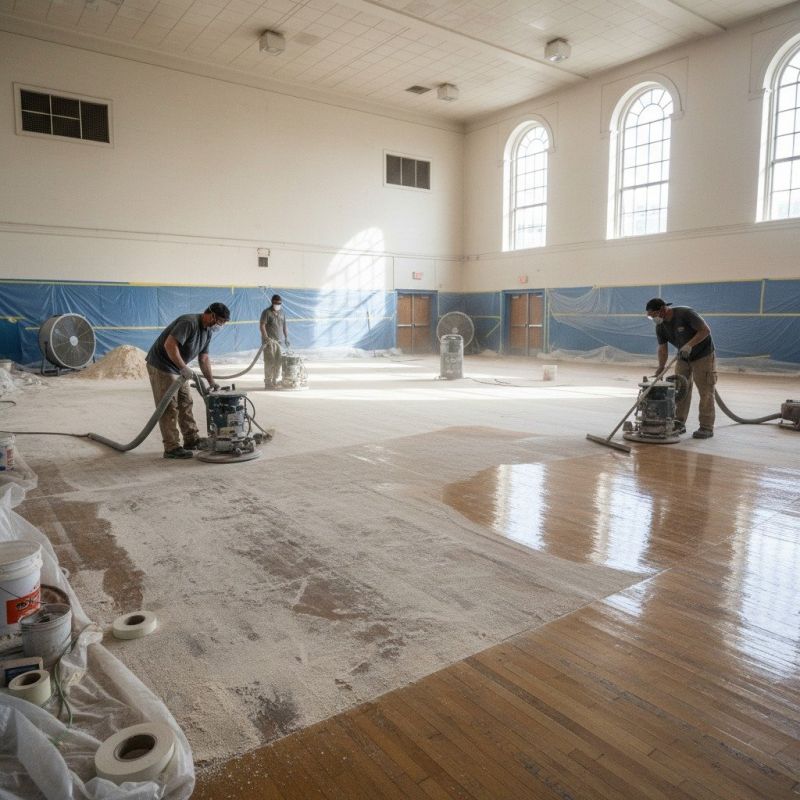 Local Floor Sanding pros at work
